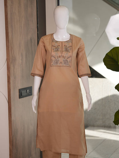 RangBhoomi Premium Cotton 60-60 Kurti & Plazo Set — Soft, Everyday Ethnic Wear
