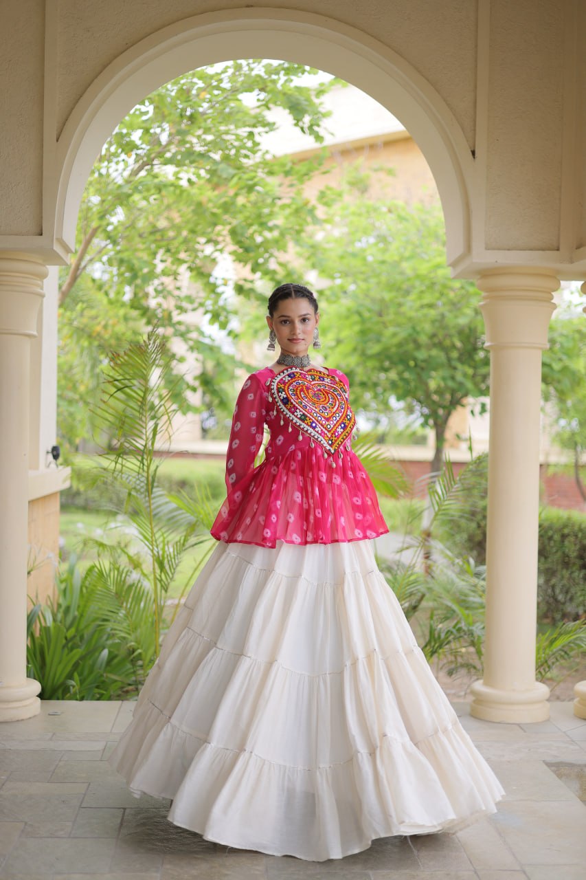 RangBhoomi Navratri Lehenga Choli Collection 2026 – Full-Stitched Festive Set