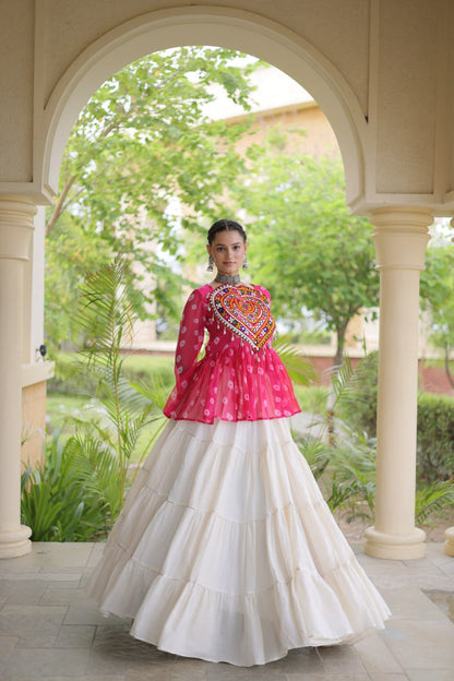 RangBhoomi Navratri Lehenga Choli Collection 2026 – Full-Stitched Festive Set