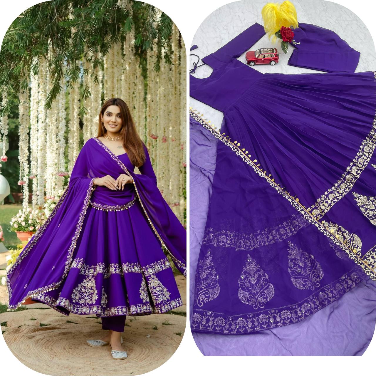RB Georgette Gown
