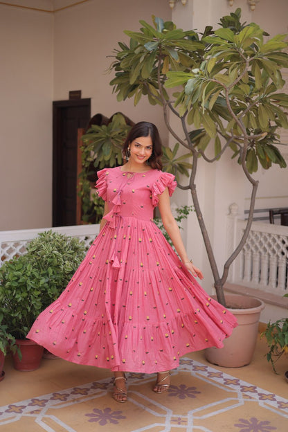RangBhoomi Premium Designer Ready-Made Cotton Embroidered Kurti Collection 2026