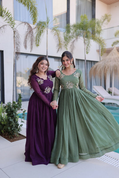 Premium Designer Ready-to-Wear Gown Collection by RangBhoomi