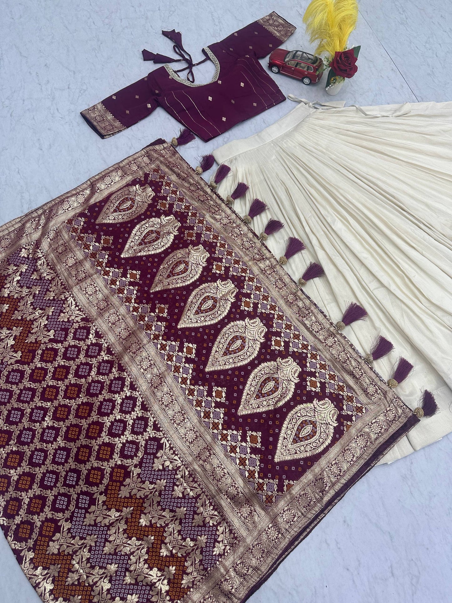 Exclusive Wedding Collection Featuring Trendy Lehenga and Saree Sets by RangBhoomi