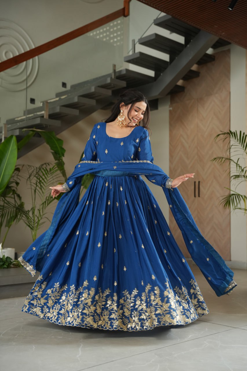 Premium Designer Gown - Exquisite Readymade Collection