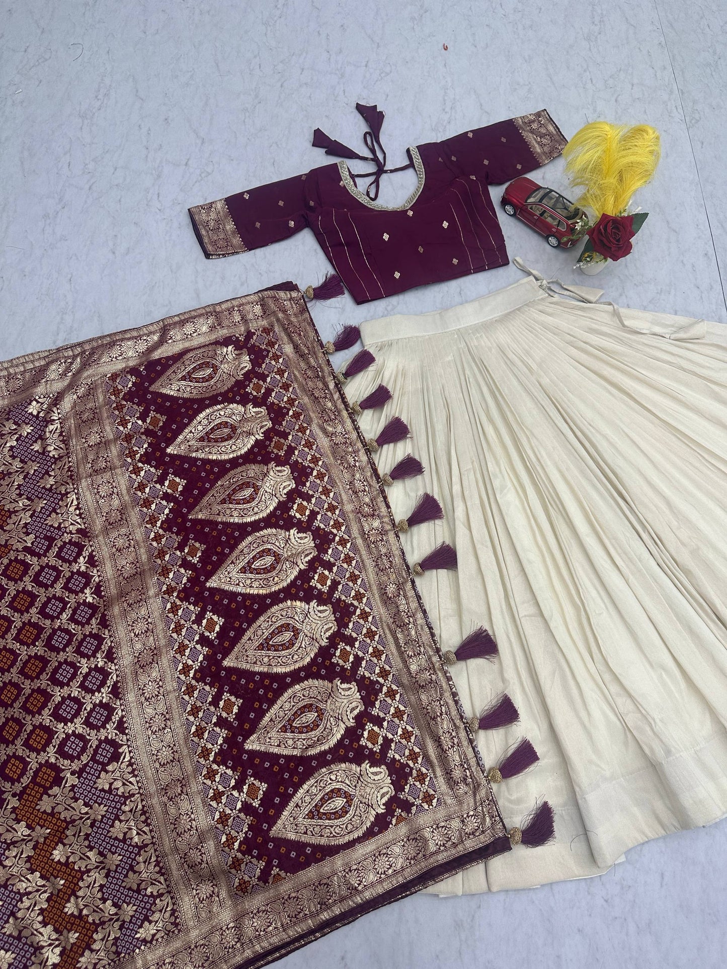 Exclusive Wedding Collection Featuring Trendy Lehenga and Saree Sets by RangBhoomi