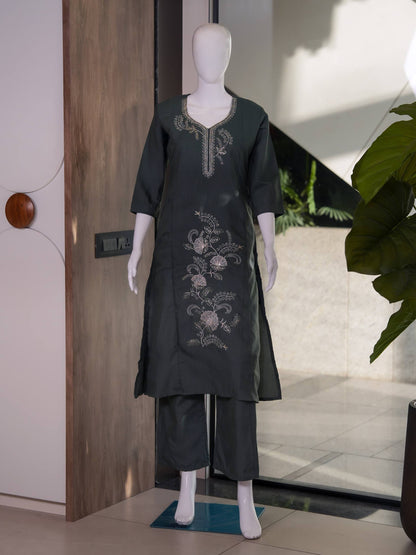 RangBhoomi Premium Cotton 60-60 Kurti & Plazo Set