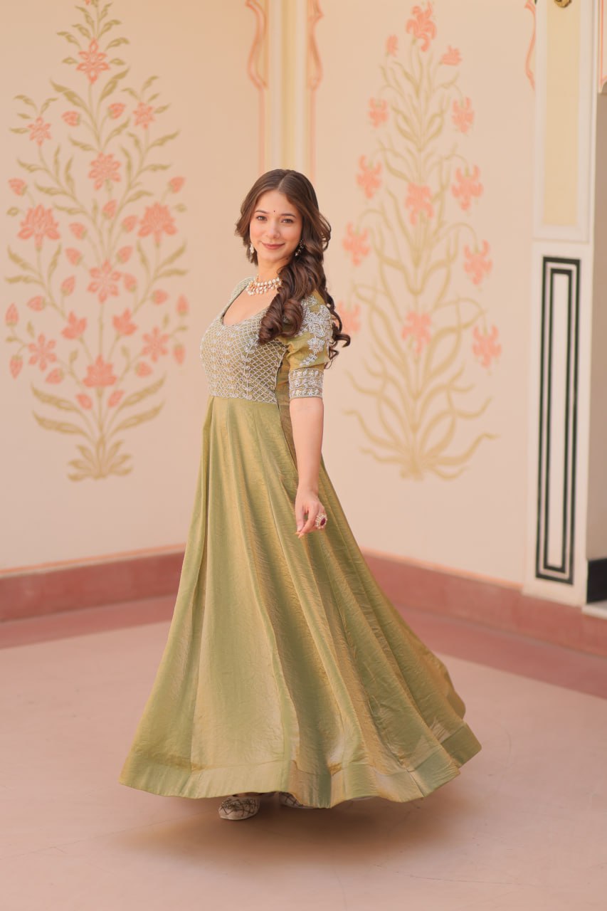 Beaded Radiance Gown