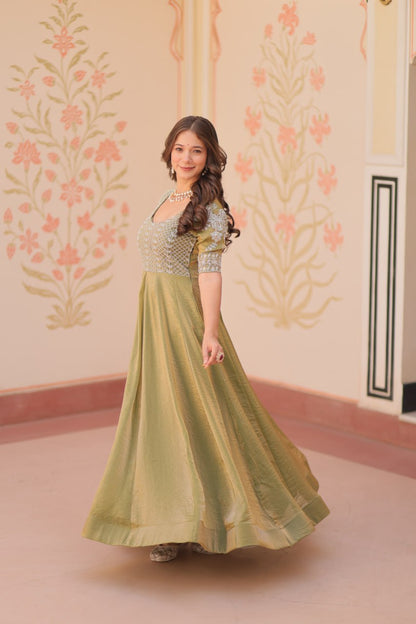 Beaded Radiance Gown