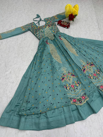 Festival Special Crop Top with Shrug