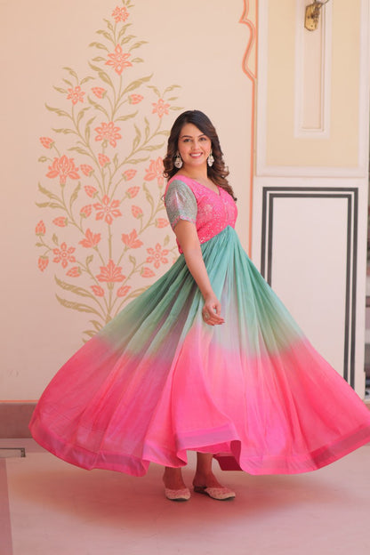 Ombre Gown