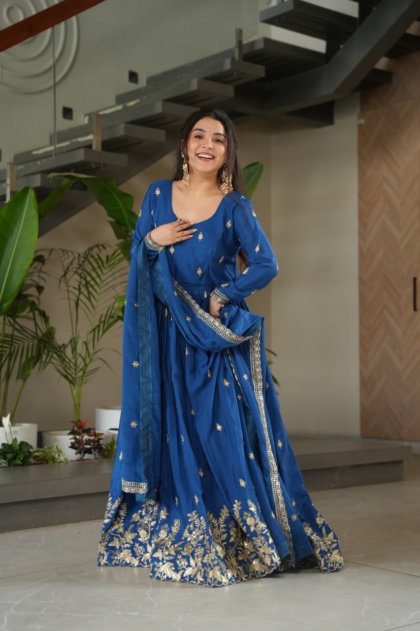 Premium Designer Gown - Exquisite Readymade Collection