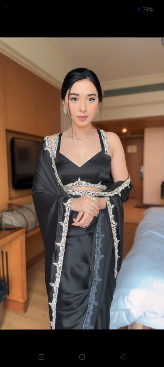 Elegant Ready To Wear Saree - Rangoli Silk