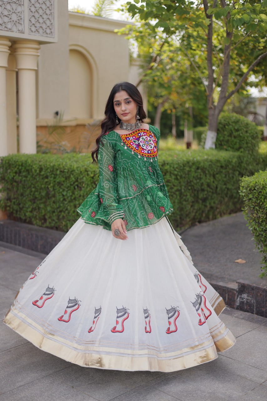 RangBhoomi Navratri Lehenga Choli Collection 2026 - Festive Full-Stitched Set