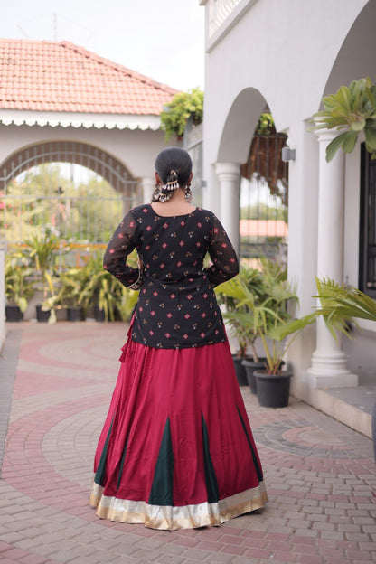 RangBhoomi Navratri Lehenga Choli Collection 2026 - Full-Stitched Festive Set