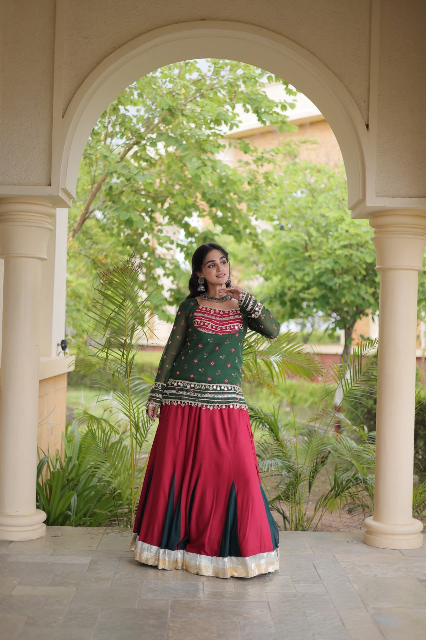 RangBhoomi Navratri Lehenga Choli Collection 2026 - Full-Stitched Festive Set