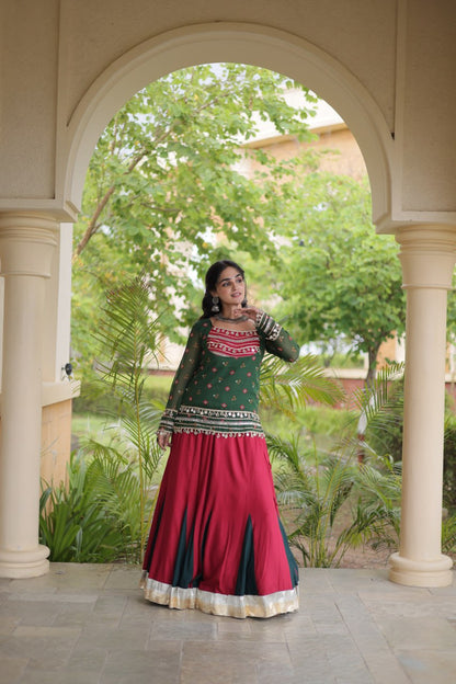 RangBhoomi Navratri Lehenga Choli Collection 2026 - Full-Stitched Festive Set