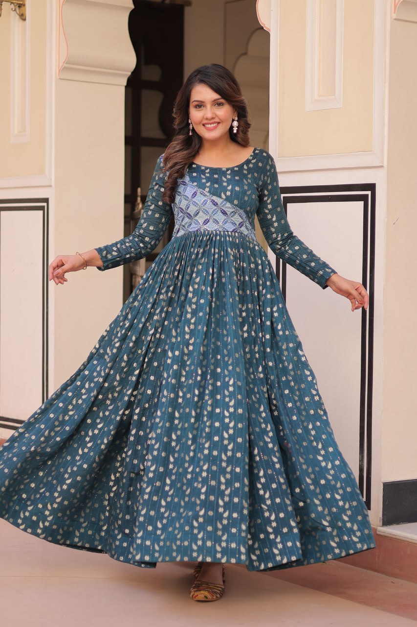 Weave Elegance Gown