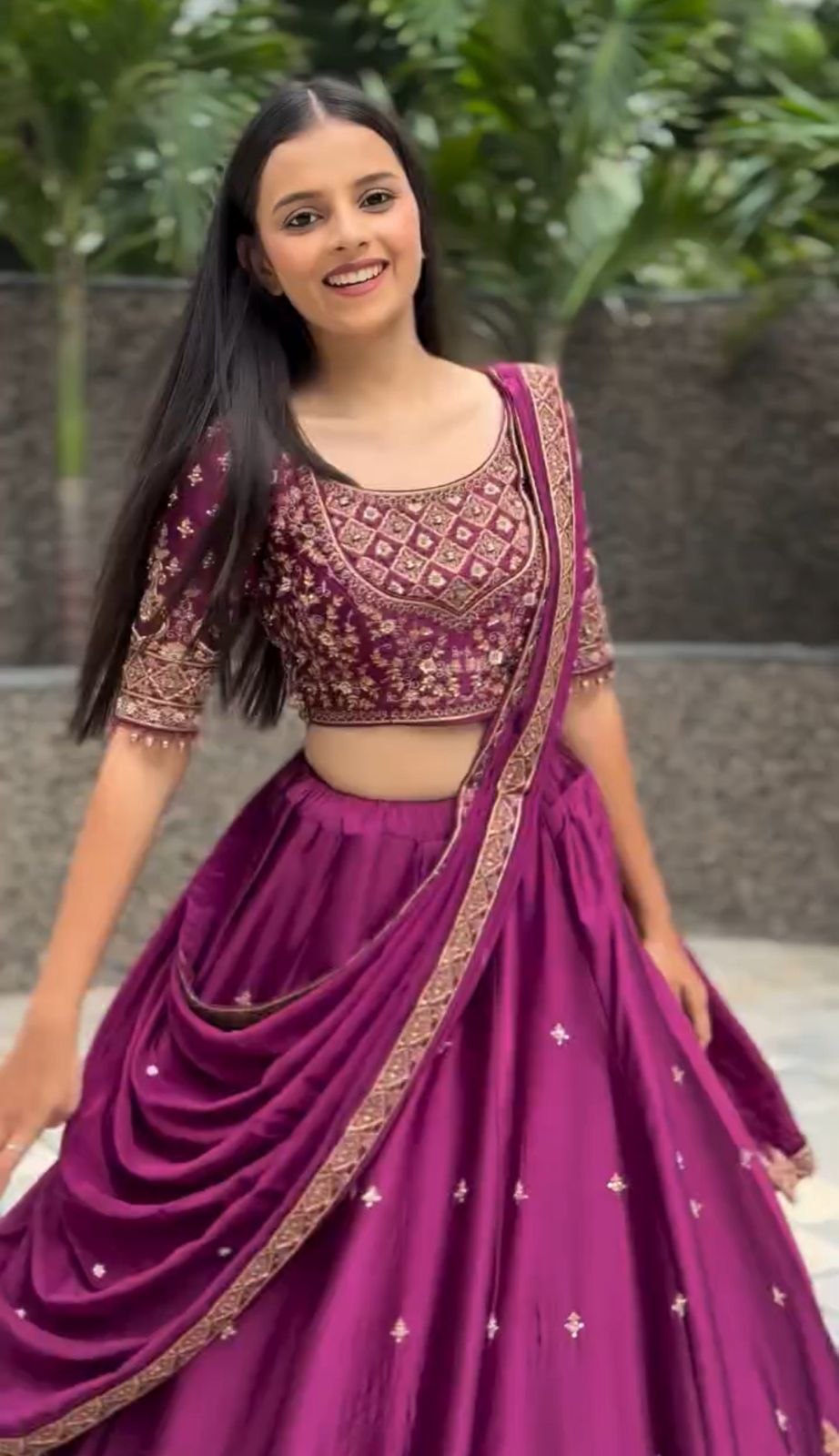 RangBhoomi New Festival Lehenga Choli with Heavy Embroidery and Sequence Work