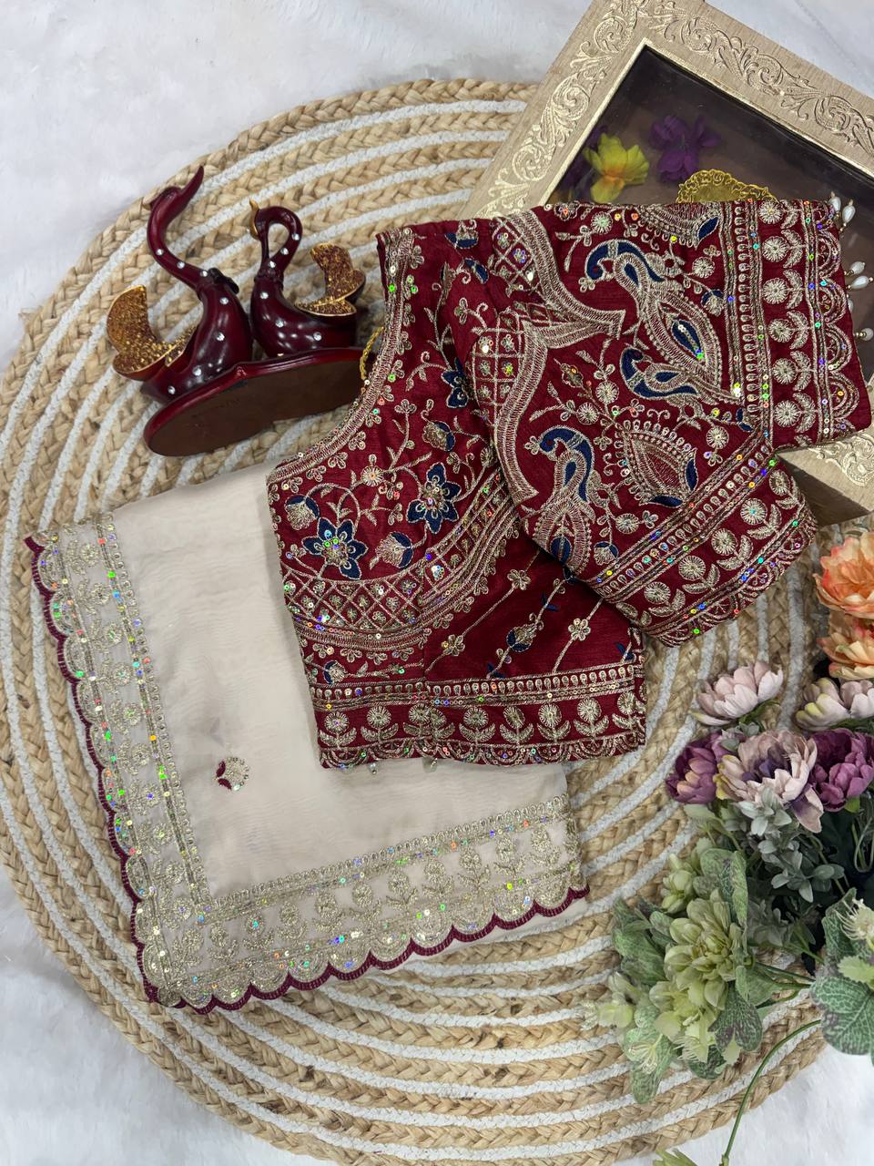 Elegant Designer Saree Collection Featuring Soft Rangoli Silk and Exquisite Sequins Embroidery