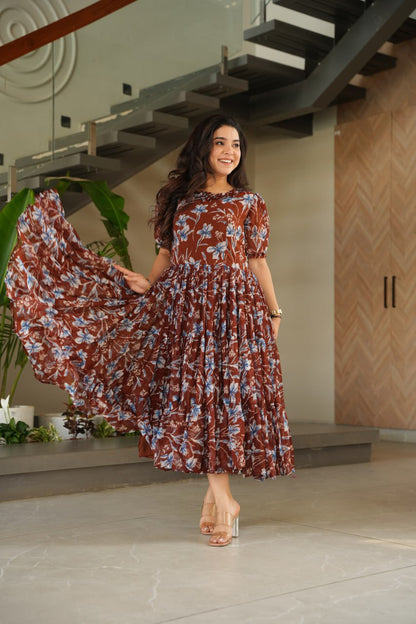 Graceful Bloom Gown