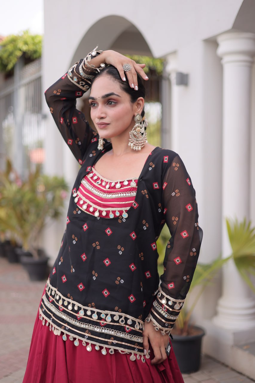 RangBhoomi Navratri Lehenga Choli Collection 2026 - Full-Stitched Festive Set