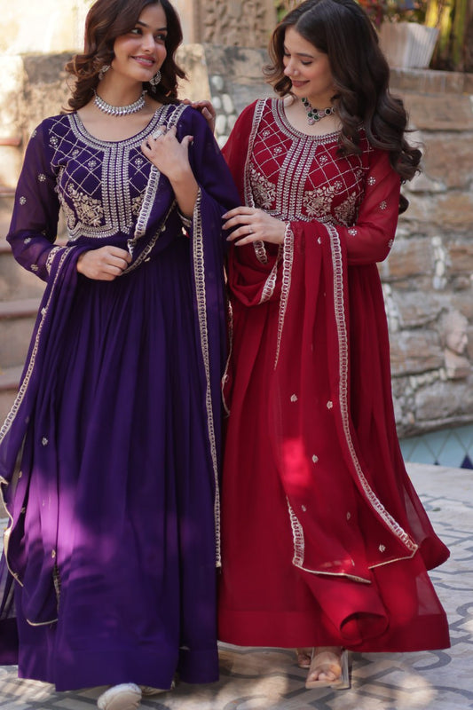 Rangbhoomi Gown