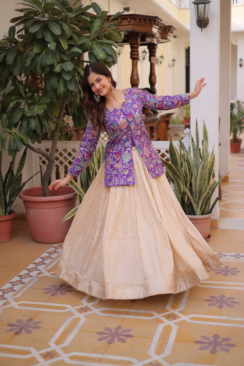 RangBhoomi Premium Ready-to-Wear Lehenga Choli Collection 2026 - Elegant Full-Stitched Ensemble