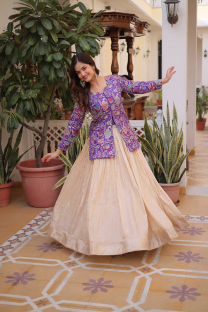 RangBhoomi Premium Ready-to-Wear Lehenga Choli Collection 2026 - Elegant Full-Stitched Ensemble