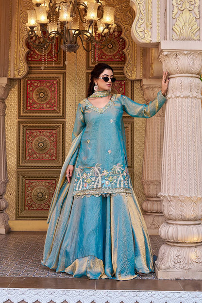 RangBhoomi Exclusive Festival Collection: Elegant Lehenga Choli with Heavy Embroidery
