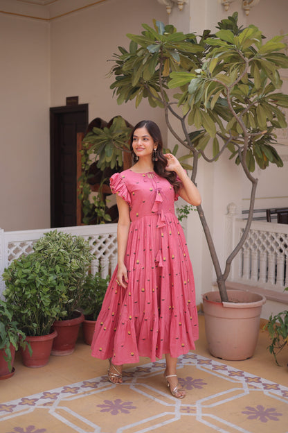 RangBhoomi Premium Designer Ready-Made Cotton Embroidered Kurti Collection 2026