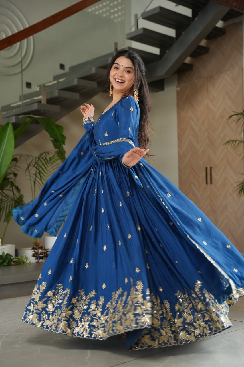 Premium Designer Gown - Exquisite Readymade Collection