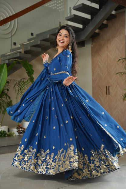 Premium Designer Gown - Exquisite Readymade Collection