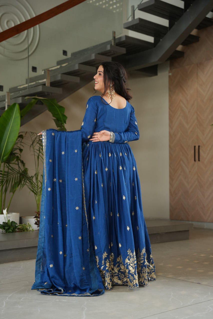 Premium Designer Gown - Exquisite Readymade Collection