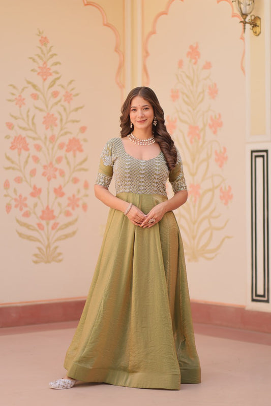 Beaded Radiance Gown