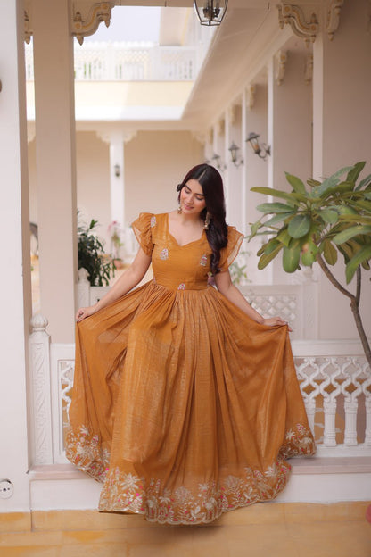 RangBhoomi Premium Designer Ready-Made Gown Collection