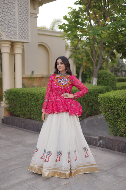 RangBhoomi Navratri Lehenga Choli Collection 2026 - Festive Full-Stitched Set
