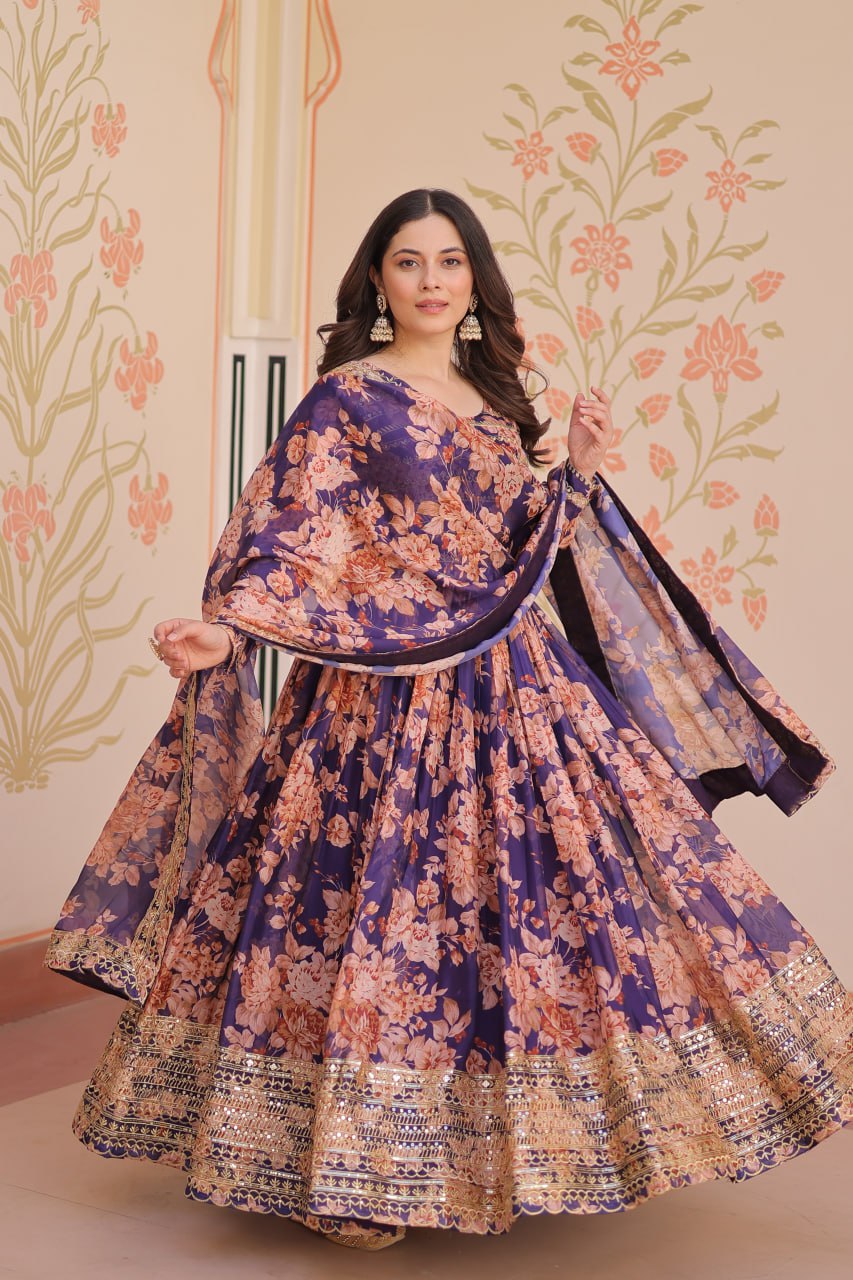 Floral Gown