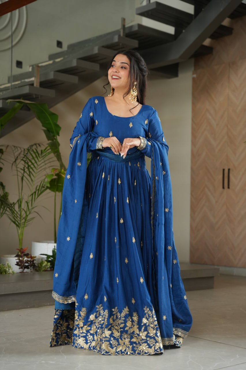 Premium Designer Gown - Exquisite Readymade Collection