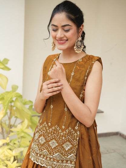 Premium Beads Embroidered Jacket-Lehenga Sets ✨