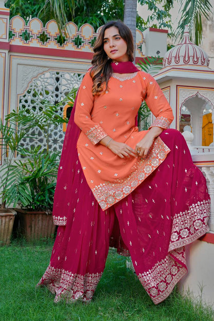 Premium Designer SP Series Ensemble – Real-Model Showcase by RangBhoomi