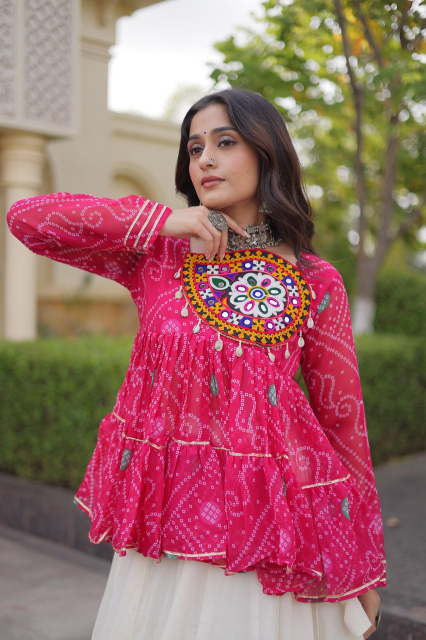 RangBhoomi Navratri Lehenga Choli Collection 2026 - Festive Full-Stitched Set