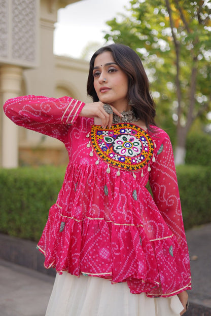 RangBhoomi Navratri Lehenga Choli Collection 2026 - Festive Full-Stitched Set