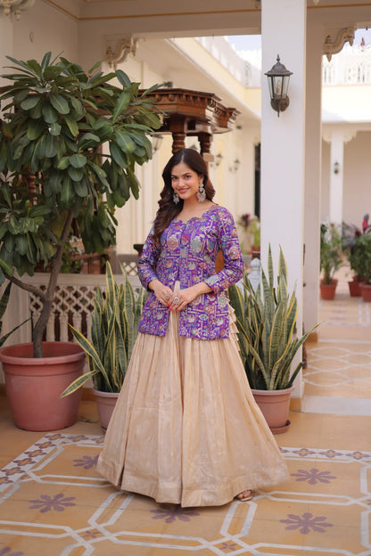 RangBhoomi Premium Ready-to-Wear Lehenga Choli Collection 2026 - Elegant Full-Stitched Ensemble