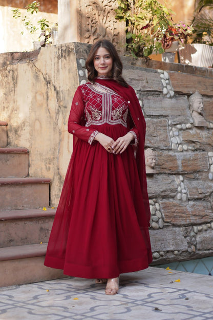 Rangbhoomi Gown