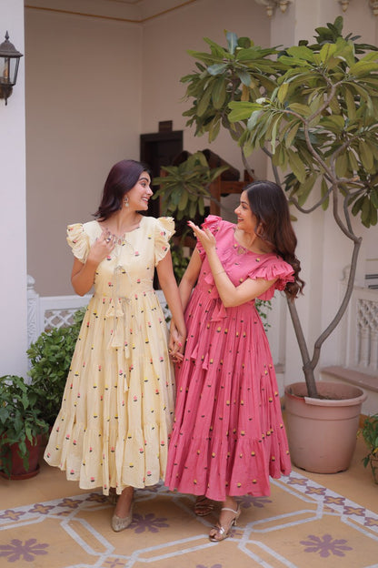 RangBhoomi Premium Designer Ready-Made Cotton Embroidered Kurti Collection 2026