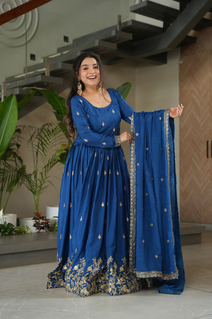 Premium Designer Gown - Exquisite Readymade Collection