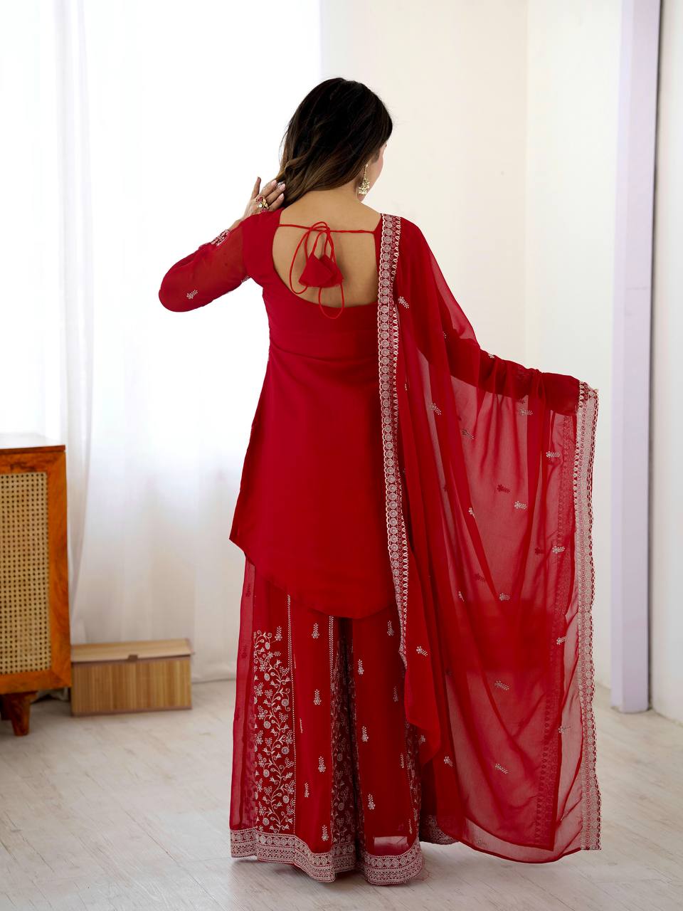 Premium Brand Wear Collection Featuring Real-Model Photography – Elegant Festive and Party Outfit