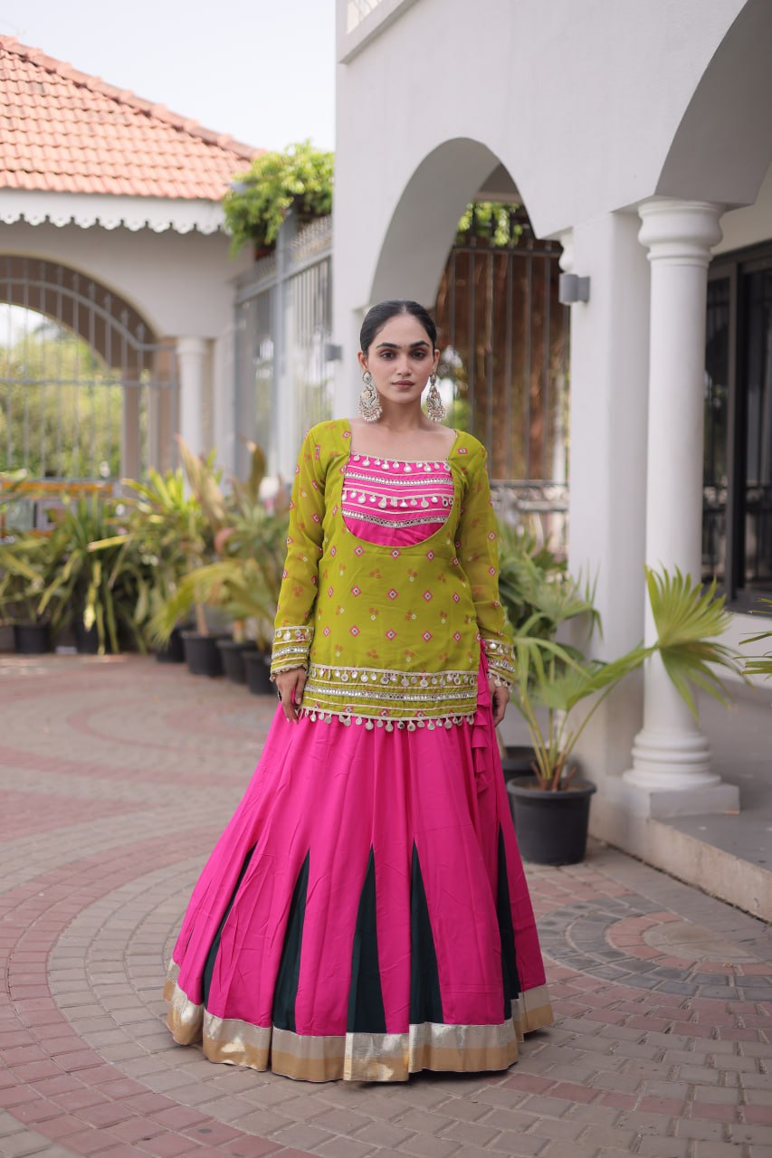 RangBhoomi Navratri Lehenga Choli Collection 2026 - Full-Stitched Festive Set