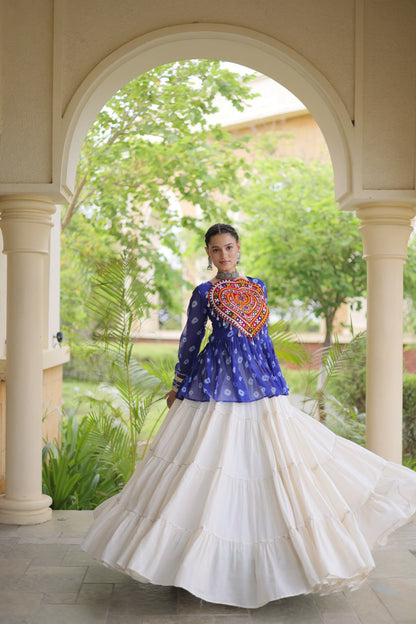 RangBhoomi Navratri Lehenga Choli Collection 2026 – Full-Stitched Festive Set