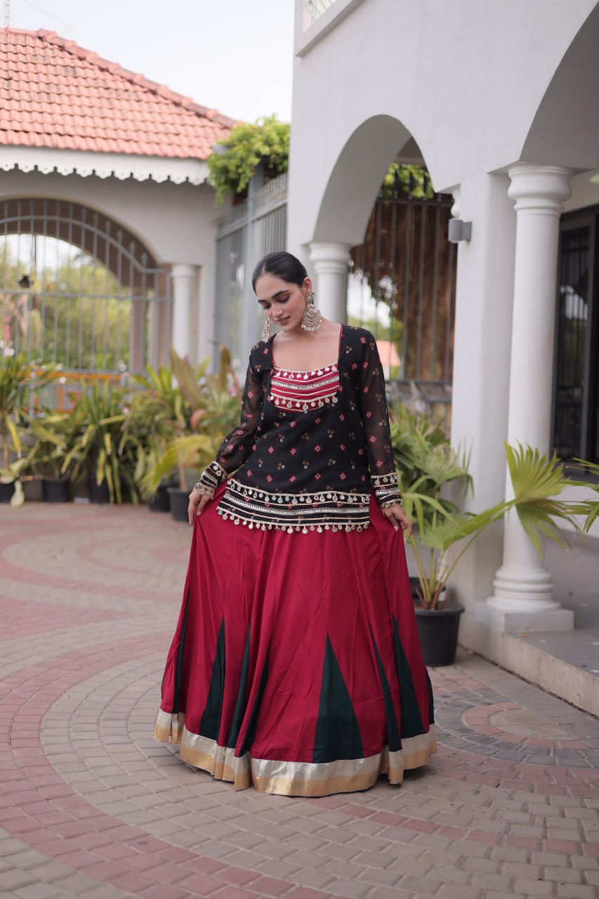RangBhoomi Navratri Lehenga Choli Collection 2026 - Full-Stitched Festive Set